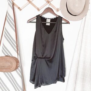 Anthropologie Dolan Black Tunic Tank
